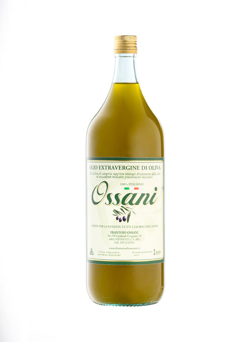 Bottiglia olio extravergine oliva da 2 L del Frantoio Ossani